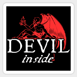 Devil Inside Magnet